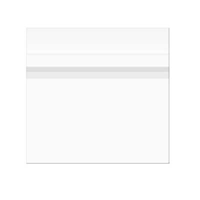 Plastpåsar 18,4x13cm Transparent med Tejpremsa (100 st) [B5SPC]