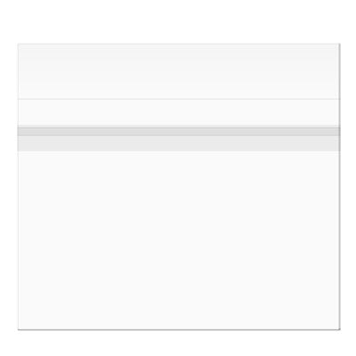 Plastpåsar 22x30cm Transparent med Tejpremsa (100 st) [BA4PC]