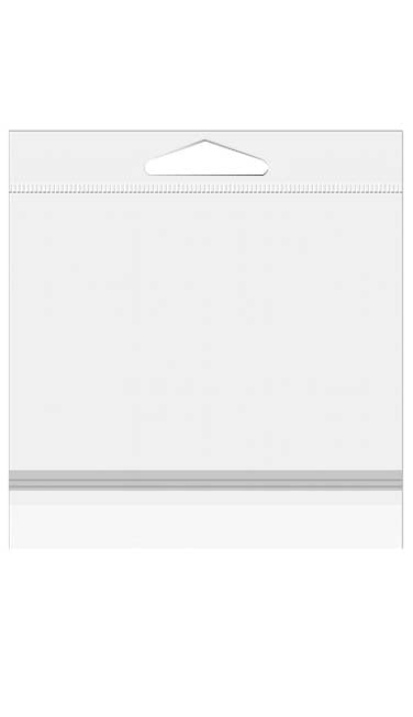 Cellofanpåsar med Eurohål 21x20,5cm Transparent med Tejpremsa (100 st) [HB88SPC]