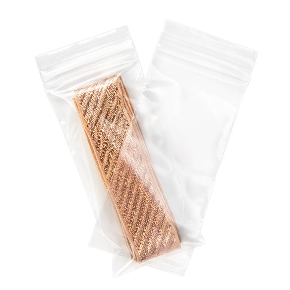Blixtlåspåsar 5x10cm PE 50 mikron (100 st) [2PE24]