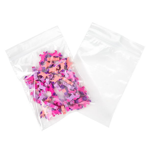 Blixtlåspåsar 10x12,5cm PE 50 mikron (100 st) [2PE45]