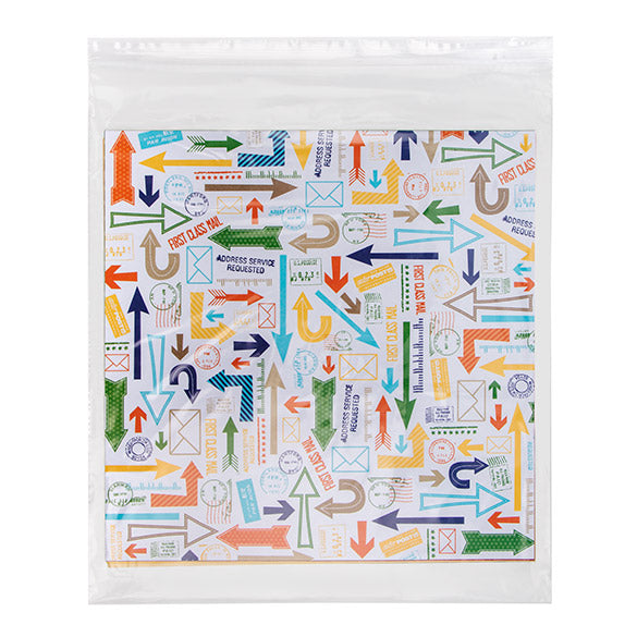 Blixtlåspåsar 33x38cm PE 50 mikron (100 st) [2PE1315]