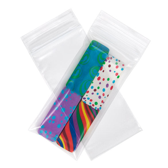 Blixtlåspåsar 5x15cm PE 100 mikron (100 st) [4PE26]