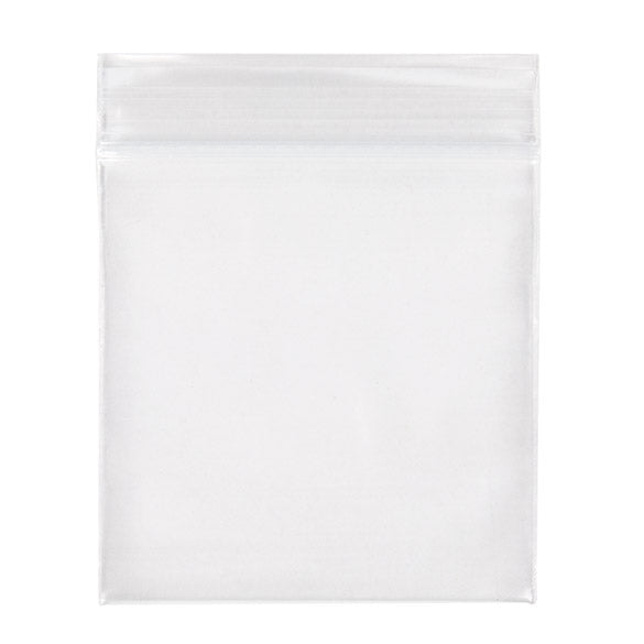 Blixtlåspåsar 7,5x7,5cm PE 100 mikron (100 st) [4PE33]
