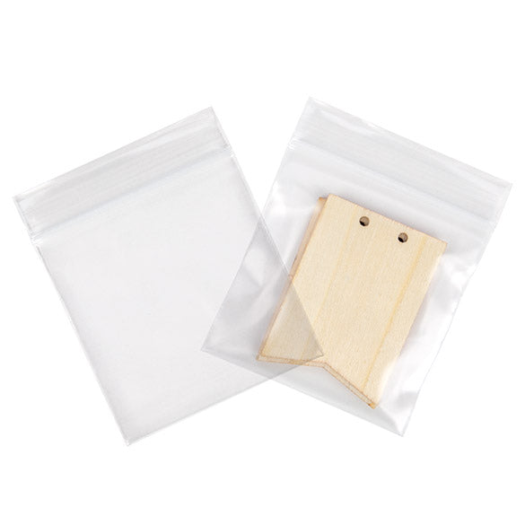 Blixtlåspåsar 7,5x7,5cm PE 100 mikron (100 st) [4PE33]