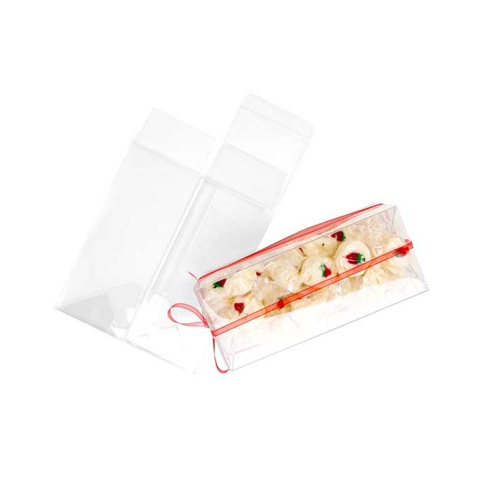 Plastlådor 6,5x6,5x15,4cm automatisk Botten (25 st) [PLB146]