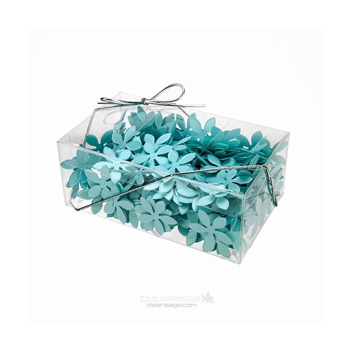 Plastlådor 12,7x7,6x5,1cm Livsmedelssäker automatisk Botten (25 st) [PLB199]