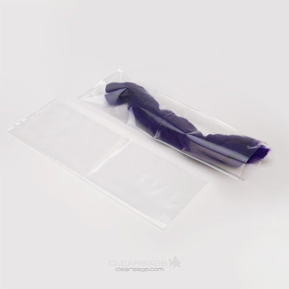 Plastpåsar 10,2x30,5cm LDPE 40 mikron (100 st) [PE2412]