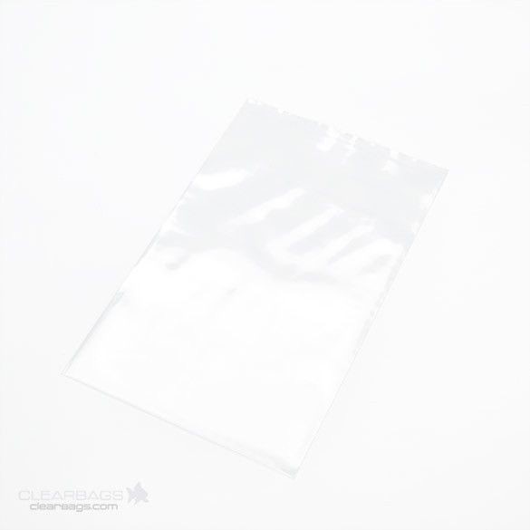 Plastpåsar 15,2x25,4cm LDPE 100 mikron (100 st) [PE4610]