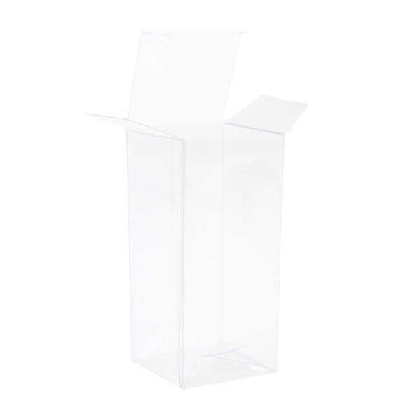 Plastlådor 5,6x5,6x12x4cm automatisk Botten (25 st) [PLB334]