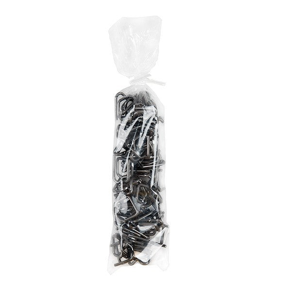 Plastpåsar 7,6x30,5cm Klar Polypropylen (100 st) [FP1H312]