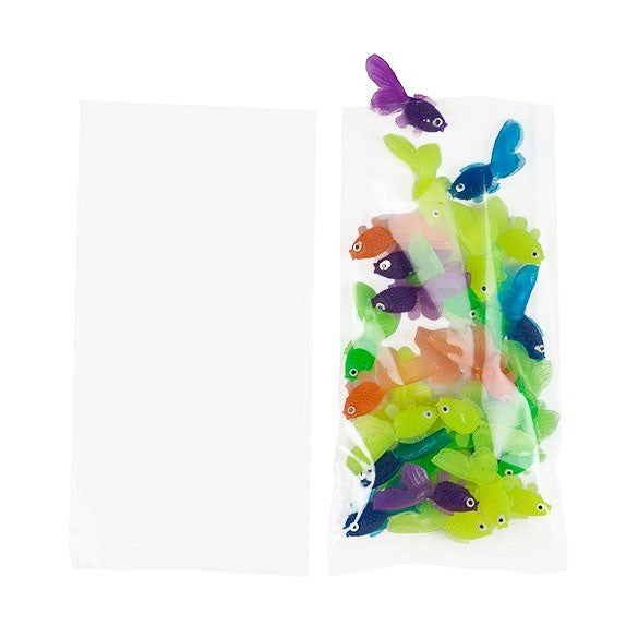 Plastpåsar 10,2x20,3cm Klar Polypropylen (100 st) [FP1H48]