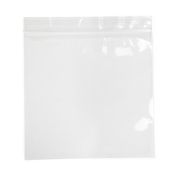 Blixtlåspåsar 15x15cm Kristallklart PP 50 mikron (100 st) [ZC66]