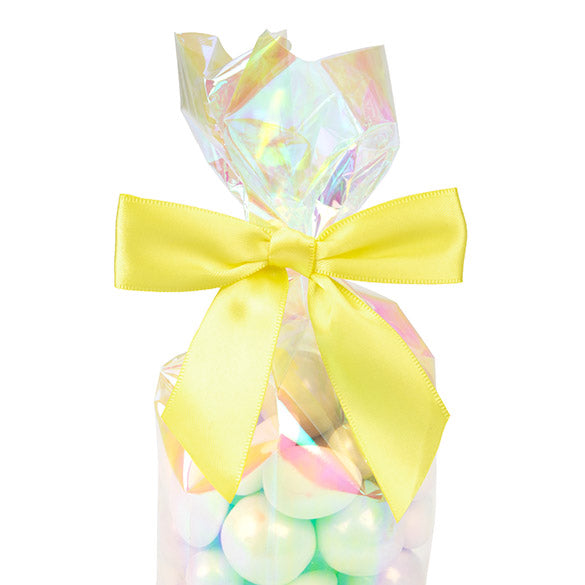 Bågar förbundna 8,9 cm gul (25 st) [BOWYW]