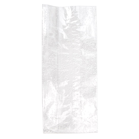 Tryckta Påsar små Prickar Vit 10,2x6,4x24,1cm med Sidoinvik (100 st) [G4SW]