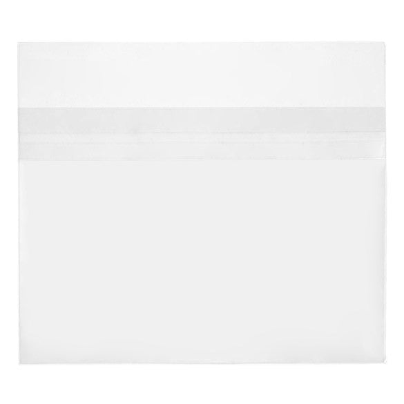 Plastpåsar 18,9x13,4cm Transparent med Tejpremsa (100 st) [B5PC]
