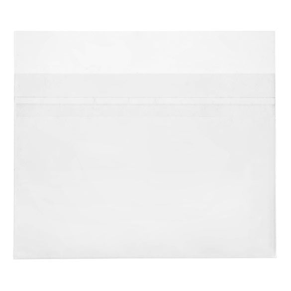 Plastpåsar 18,4x13cm Transparent med Tejpremsa (100 st) [B5SPC]