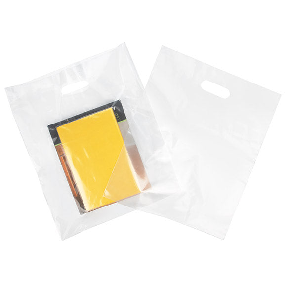 Handle Bag Clear 2.25 Mil, 20% Recycled Content 38,1x45,7cm (100 Pieces) [H1518CL1R]