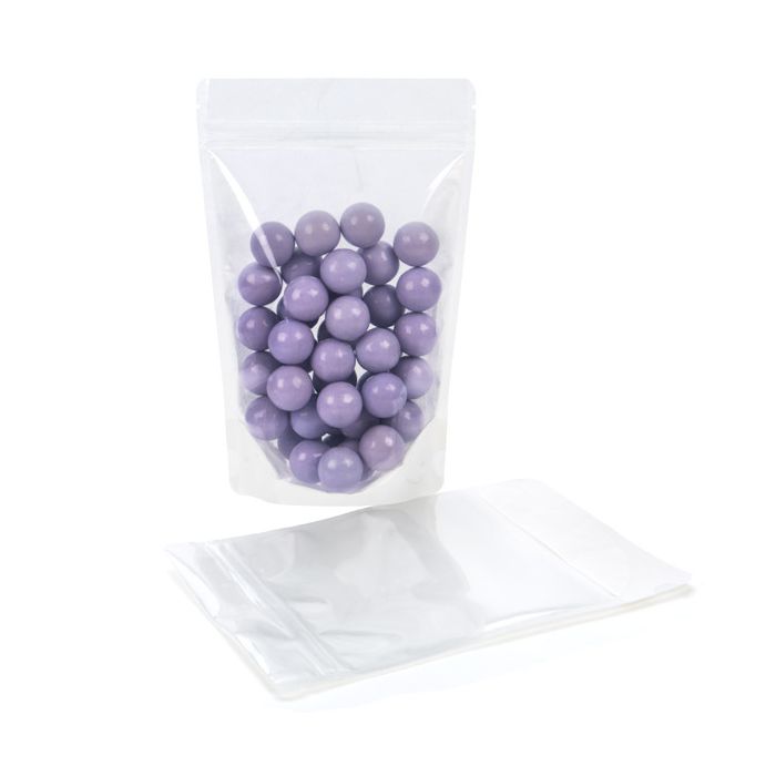 Stå upp påsar Rispapper Transparent/Vit 14,9x8,9x23,2cm | 312 gram (100 st) [ZBGR7WC]