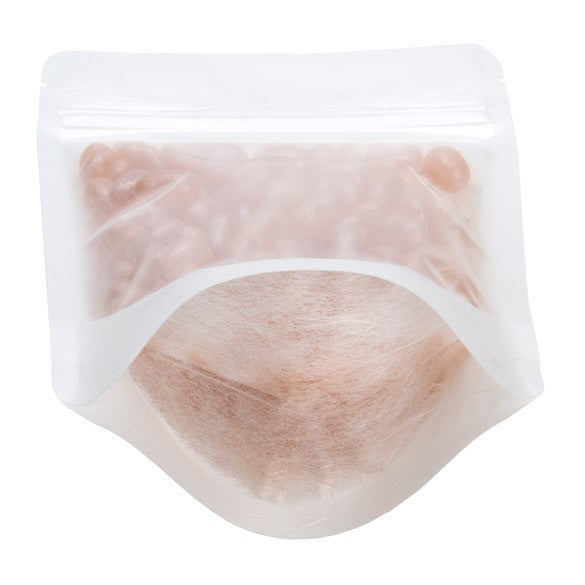 Stå upp påsar Rispapper Transparent/Vit 11,9x7,6x18,4cm | 114 gram (100 st) [ZBGR46WC]