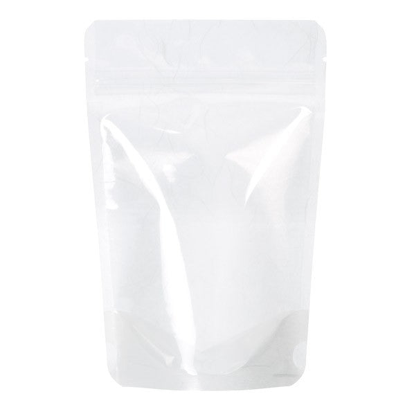 Stå upp påsar Rispapper Transparent/Vit 11,9x7,6x18,4cm | 114 gram (100 st) [ZBGR46WC]