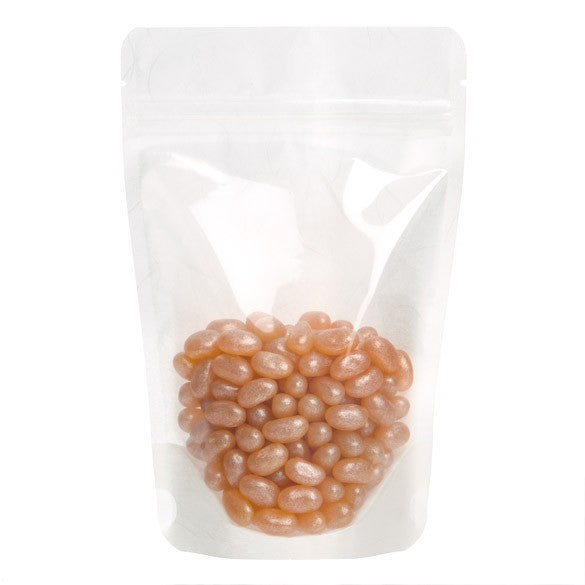 Stå upp påsar Rispapper Transparent/Vit 11,9x7,6x18,4cm | 114 gram (100 st) [ZBGR46WC]