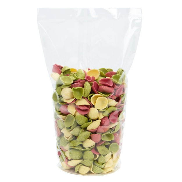 Plastpåsar rund Botten 10,2x25,4cm 40 mikron och med Pappersbotten (50 st) [RPBG4]