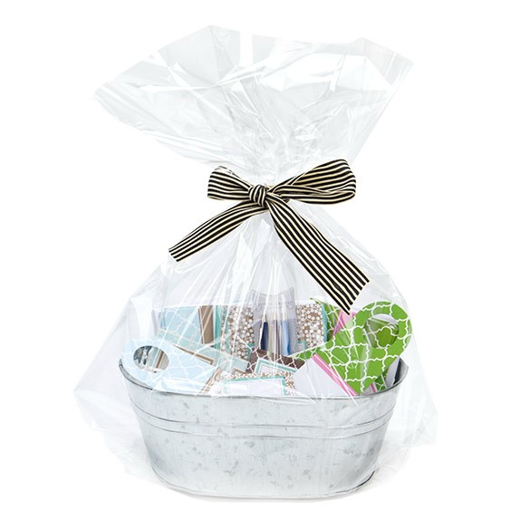 Plastpåsar med rund Botten för Korgar 45,7x61cm (100 st) [RB1824]