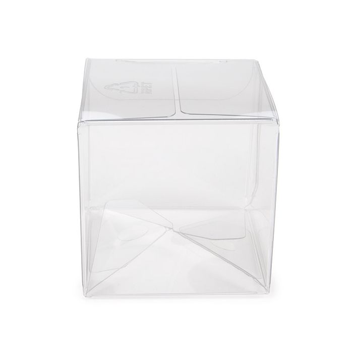 rPET Crystal Klart Pop & Lock Box 5,1x5,1x5,1 cm (25 st) [PLB104R]