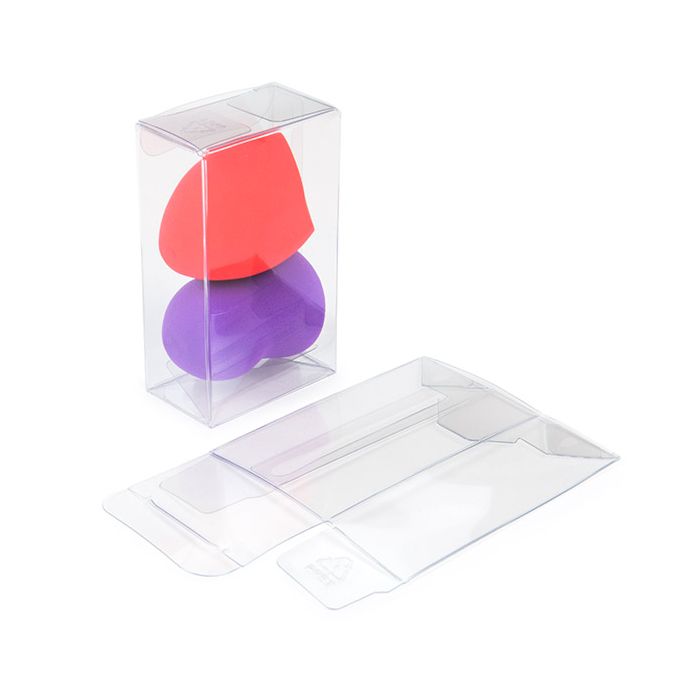 rPET Crystal Klart Pop & Lock Box 5,4x3,2x9,2 cm (25 st) [FPLB188R]