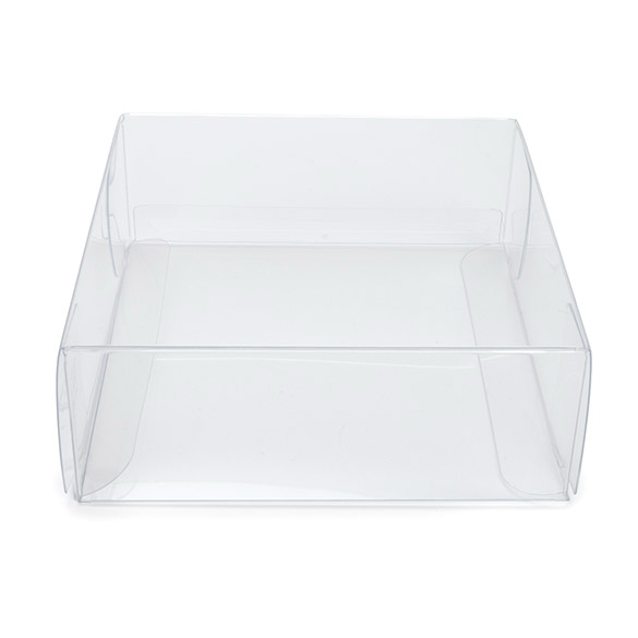 Kristallklara Plastlådor rPET 10,8x4,1x10,8cm (25 st) [FB194R]