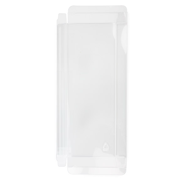 Kristallklara Plastlådor rPET 10,8x2,1x24,3cm (25 st) [FB128R]