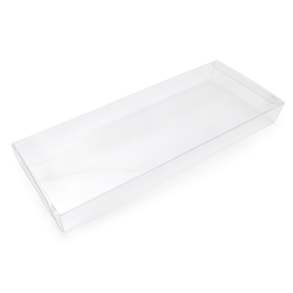 Kristallklara Plastlådor rPET 10,8x2,1x24,3cm (25 st) [FB128R]