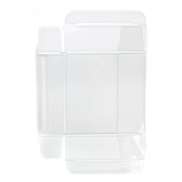 Kristallklara Plastlådor rPET 8,3x2,9x8,3cm (25 st) [FB86R]