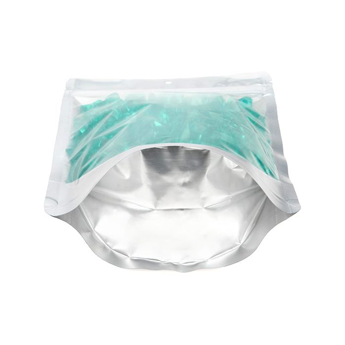 Stå upp påsar Silver 17.8x9.8x25.2 cm (100 st) [ZBGS69H]