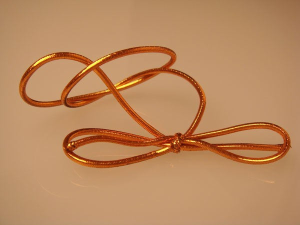 Resårband Metallisk Koppar 40,5cm (50 st) [16MC]
