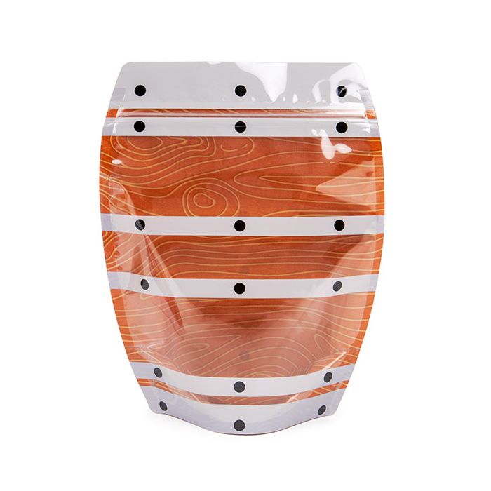 Stå upp påsar form av fat 16,5x7,6x20,3 cm (100 St) [SP7BAZ]