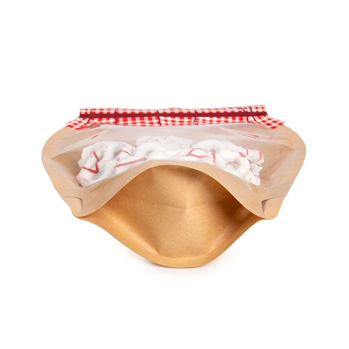 Stå upp påsar Syltburk Form 19,7x7,6x20,3 cm (100 St) [SP7JMZ]