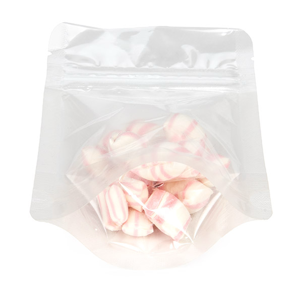 Stå upp påsar Transparent 9,5x5,7x15,7cm | 57 gram (100 st) [ZBG35]