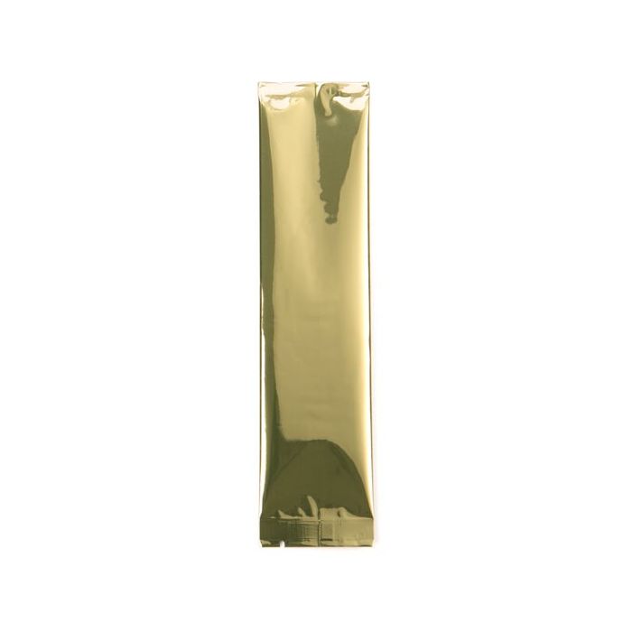 Plastpåsar Guld 5x20,3cm Premium och förseglingsbart (100 st) [SVP28G]