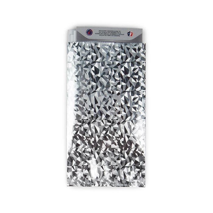 Plastpåsar Holografisk kristall 7,6x14 cm Förseglingsbar av värme (25 St) [SVP35HHI]