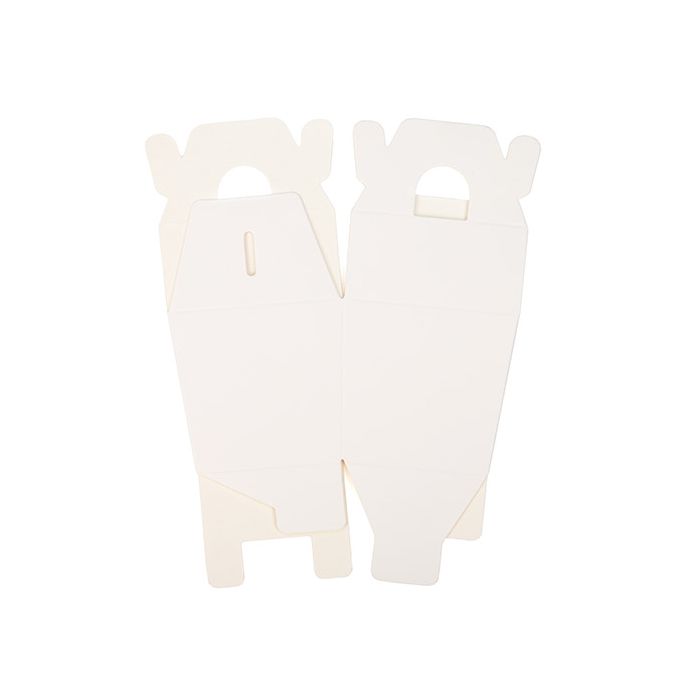 Vit miniutomatisk låda 6x5,1x5,4 cm (25 st) [FS382]