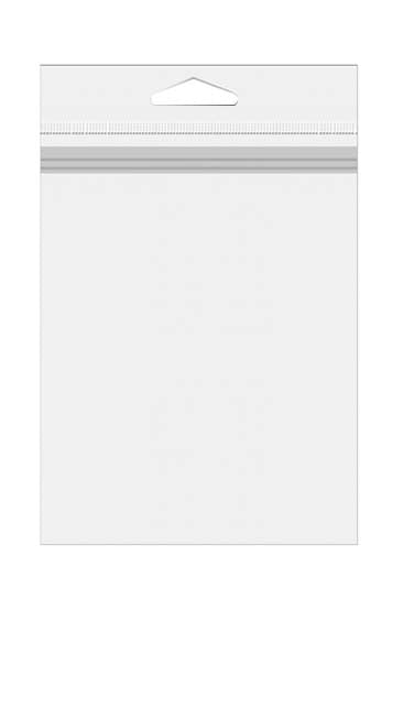 Cellofanpåsar med Eurohål 7,6x10,2cm Möjligt att fylla uppifrån (500 st) [J5T]