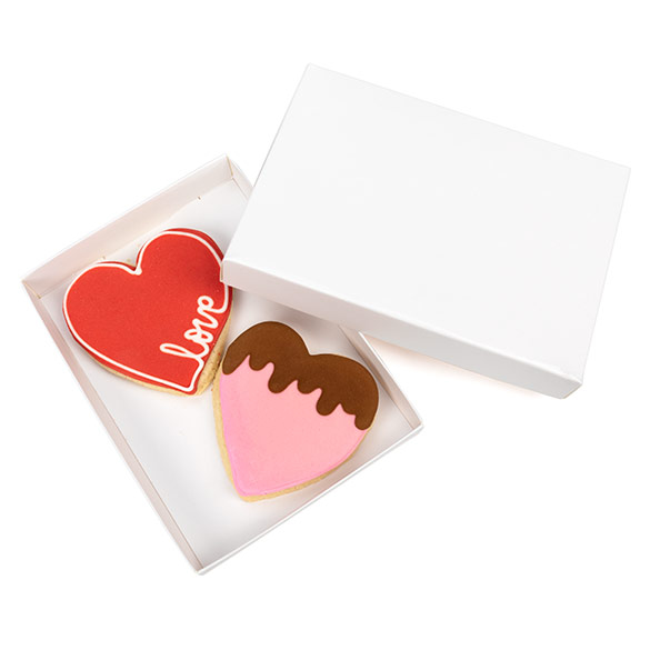 Papperslådor Vit 13,7x2,5x19,1cm (25 st) [WH15]