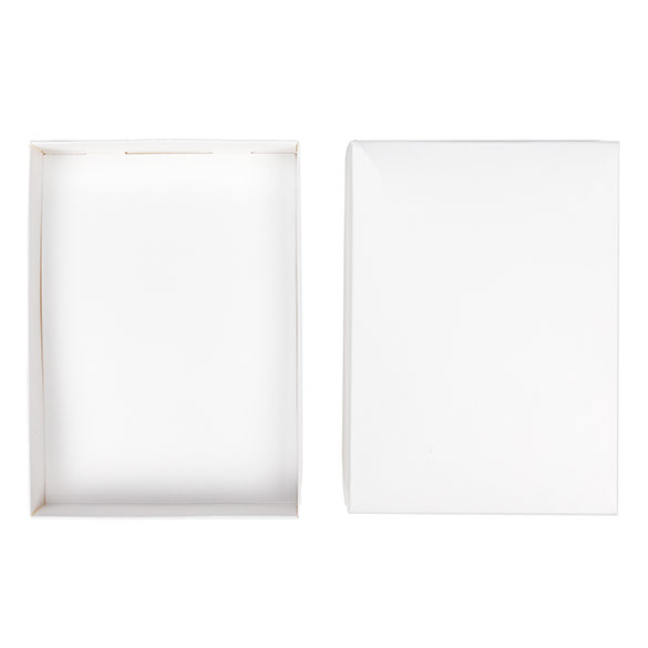 Papperslådor Vit 13,7x2,5x19,1cm (25 st) [WH15]