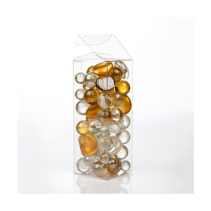 Plastlådor 3,8x3,8x10,2cm Kristallklart (50 st) [VB293]