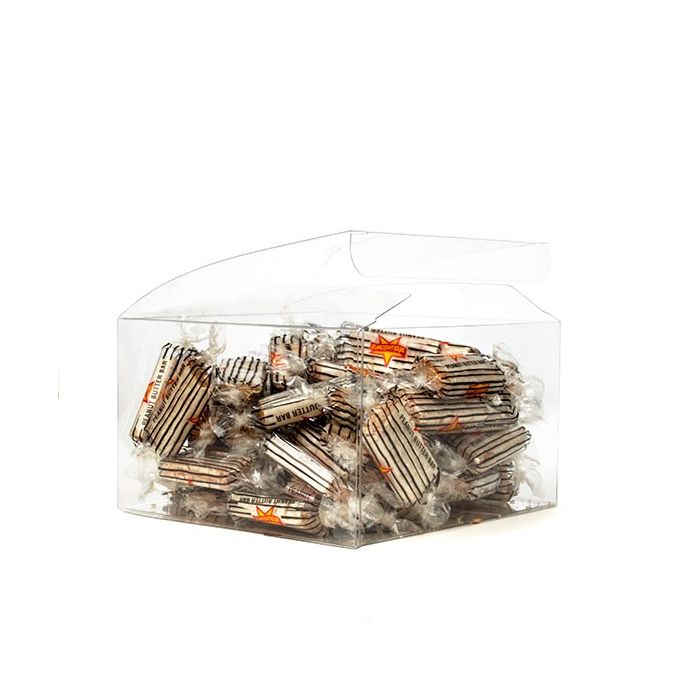 Plastlådor 12,7x12,7x7,6cm Kristallklart (50 st) [VB307]