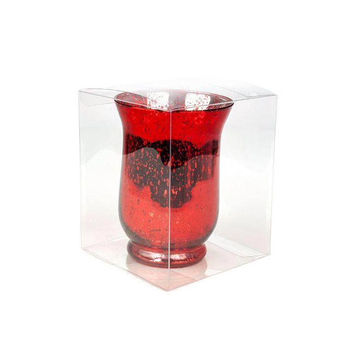 Plastlådor 12,7x12,7x15,2cm Kristallklart (50 st) [VB309]