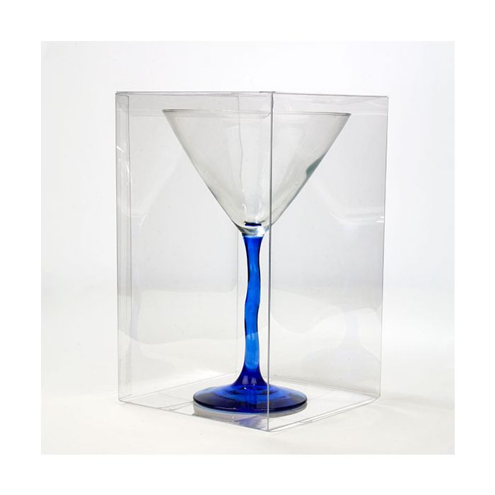 Plastlådor 12,7x12,7x20,3cm Kristallklart (50 st) [VB310]