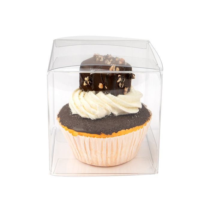 Presentaskar av plast 7,6x7,6x7,6 cm (50 st) [VB311]